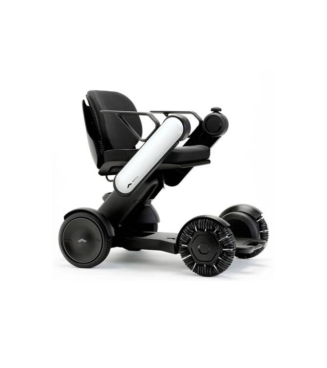 WHILL Model C2 - zerlegbares Elektromobil Weiß WHILL Model C2 - zerlegbares Elektromobil Weiß